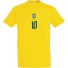 T-Shirt Brésil Coupe du Monde 2026 - Neymar- Qualité Premium 190g