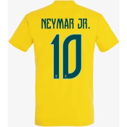 T-Shirt Brésil Coupe du Monde 2026 - Neymar- Qualité Premium 190g