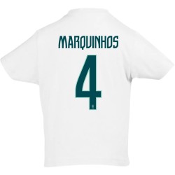 T-Shirt Kids - Brésil Coupe du Monde 2026 - Marquinhos