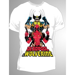 T-shirt Homme  Wolverine & DeadPool