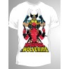 T-shirt Homme  Wolverine & DeadPool