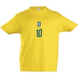 T-Shirt Kids -Brésil Coupe du Monde 2026 - Neymar-