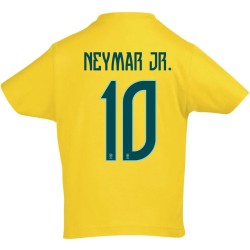 T-Shirt Kids -Brésil Coupe du Monde 2026 - Neymar-