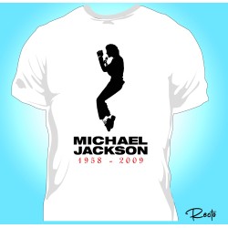 T-shirt Michael Jackson DateNoir ou Blanc - 100% Coton 190g | DTF
