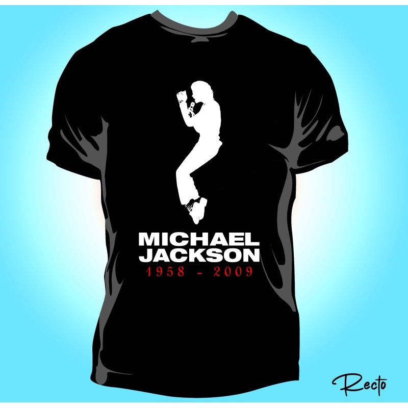 T-shirt Michael Jackson DateNoir ou Blanc - 100% Coton 190g | DTF