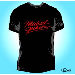 T-shirt Michael Jackson Noir ou Blanc - 100% Coton
