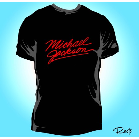 T-shirt Michael Jackson Noir ou Blanc - 100% Coton