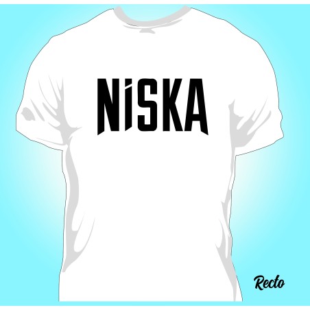 T-shirt Niska Rappeur - 100% Coton 190g | Impression DTF Streetwear