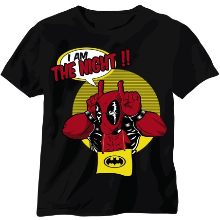T-shirt Homme DeadPool Batman