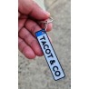 Porte-Clés Plaque d'Immatriculation Personnalisé – Cadeau Auto / Moto