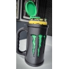 Porte Canette Chope 3D avec Couvercle Boisson Énergisante | Un brin de