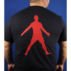 T-shirt dieu créa l'homme le Portugais créa Ronaldo