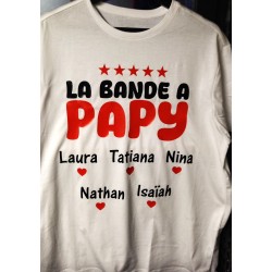 T-shirt Homme La bande à Papy Personnalisé