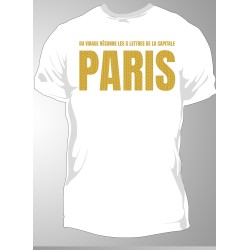 T-shirt Homme Ici c'est Paris
