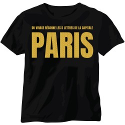 T-shirt Homme Ici c'est Paris