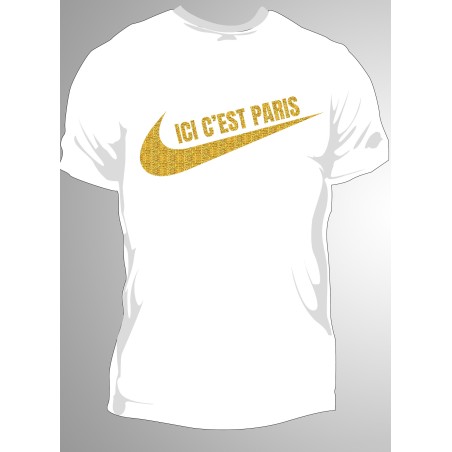 T-shirt Enfant Ici c'est Paris