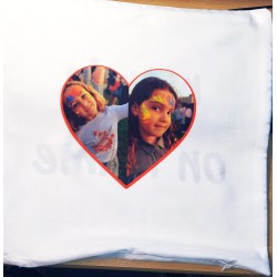 Housse d'oreiller Mamie on t'aime