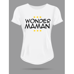 T-shirt Femme Wonder maman