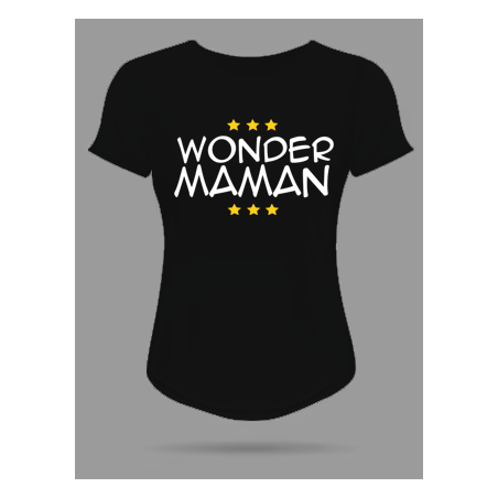 T-shirt Femme Wonder maman