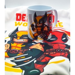 Pack T-shirt + Mug Deadpool & Wolverine