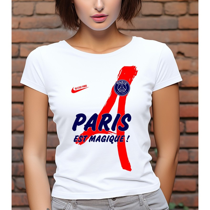 T-shirt femme Paris est magique