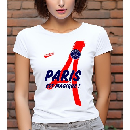 T-shirt femme Paris est magique