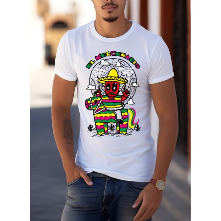 T-shirt Homme/Enfant DeadPool Mexicain