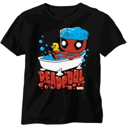 T-shirt Homme/Enfant DeadPool Bain