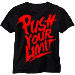 T-shirt Homme Push your limit