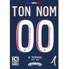 Affiche Numérique PSG Personnalisée