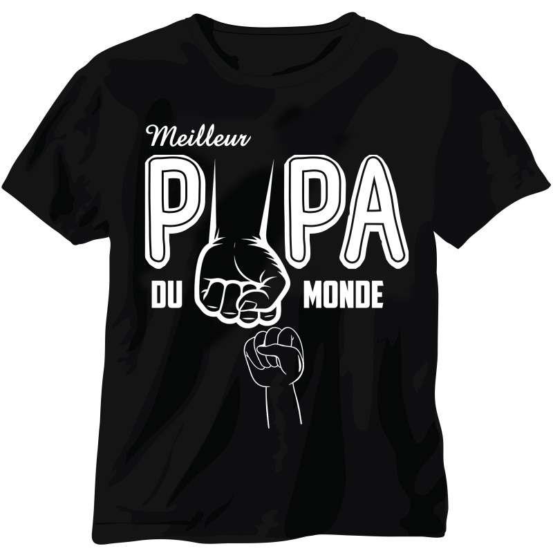 T-shirt Homme Meilleur Papa