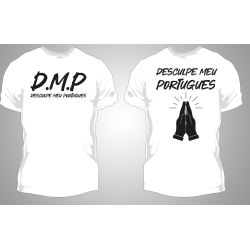 T-shirt desculpe meu Português