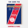 Cadre PSG Champions de France 2025