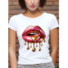 T-shirt Femme Bouche Gold