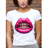 T-shirt Femme Bouche Grillz