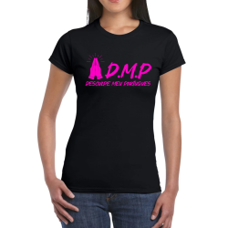 T-shirt Femme desculpe meu Português prière