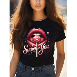 T-shirt Femme Bouche Candy