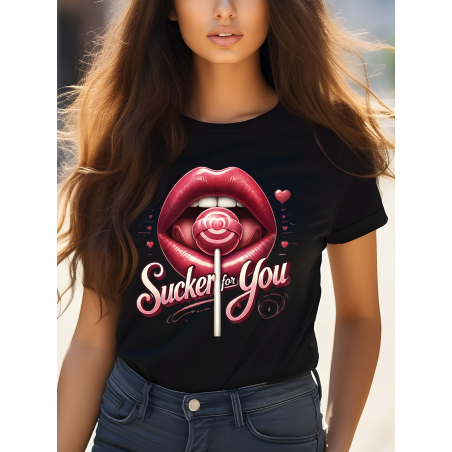 T-shirt Femme Bouche Candy
