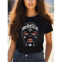 T-shirt Femme Gangsta Medellin