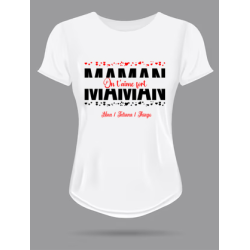 T-shirt Femme Maman on t'aime