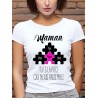 T-shirt Femme Maman pièce du puzzle