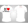 T-shirt Homme Ici bat le coeur du Portugal