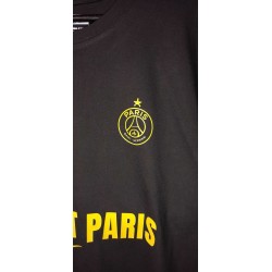 T-shirt Homme PSG Champions D'Europe gold