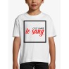 T-shirt enfant Carré le sang