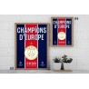 Cadre PSG champions d'Europe A3 ou A4