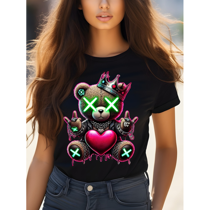 T-shirt Femme Nounours