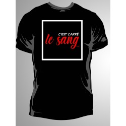 T-shirt Homme carré le Sang
