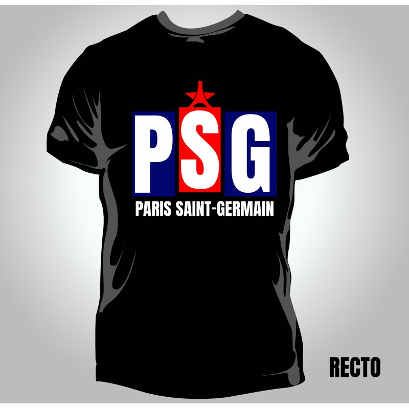 T-shirt Homme PSG Logo champions