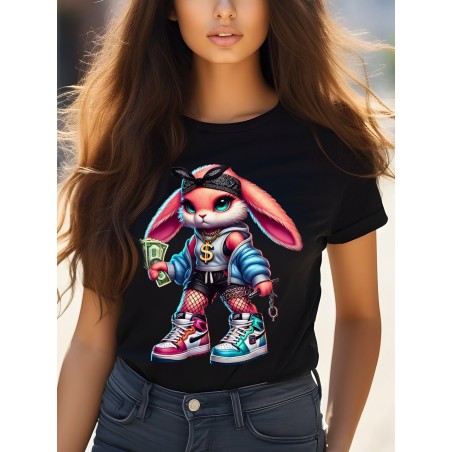 T-shirt Femme Rabbit girl
