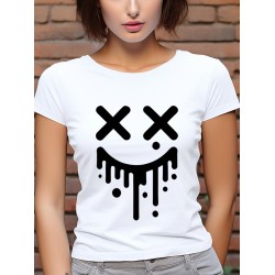 T-shirt Femme smile